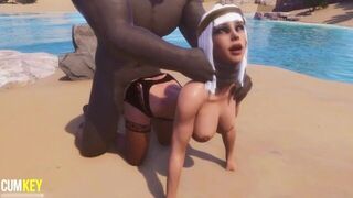 BBC SEX ON THE BEACH - porn video