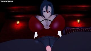 Sylvia from Konosuba Gives You A Footjob Hentai POV - porn video