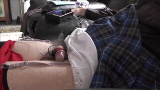 Electro Hands Free Cum Using Estim - porn video