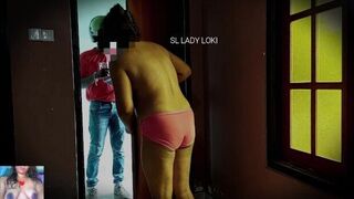 milf Prank without bra with a delivery guy - porn video