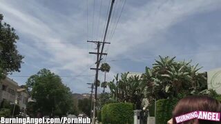 BurningAngel Punk Chick Picked Up in Public - porn video